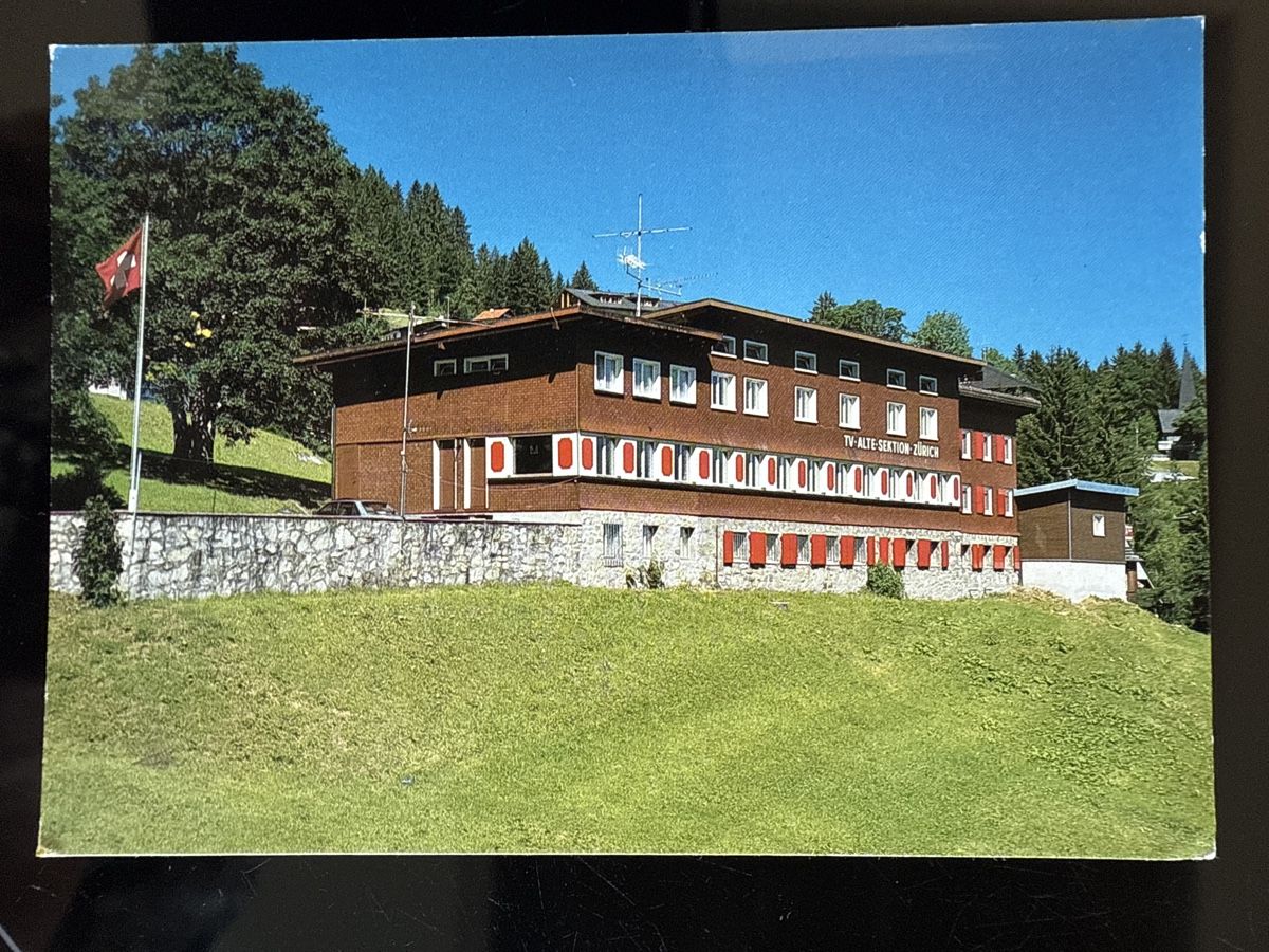 Cartoline postali: Ansichtskarte Ferienhaus Flumserberg – Usato da Sempach Station venduto da blackhors 4