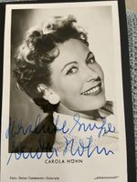 Autogrammkarte Carola Höhn