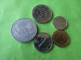 Comores, Konvolut unzirkulierte Münzen