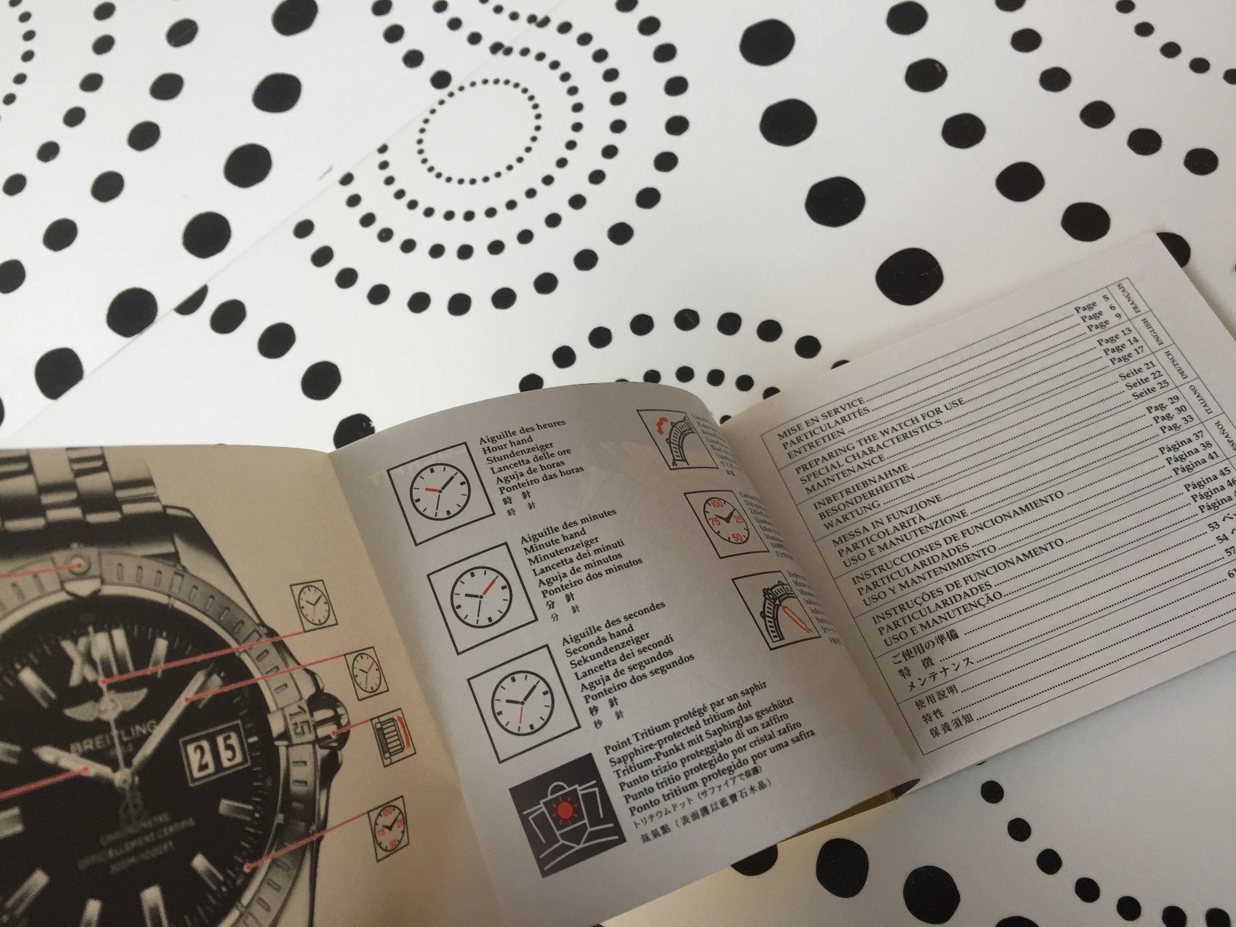 Breitling Documenti: BREITLING COCKPIT OPERATING INSTRUCTIONS – Nuovo (secondo la descrizione) da Epalinges venduto da dream-watch 1