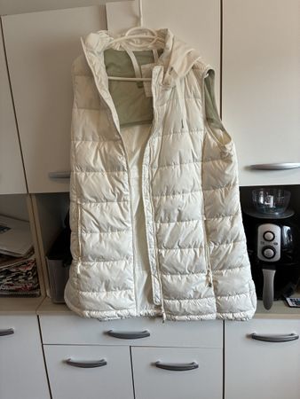 Daunen Gilet mit Kapuze