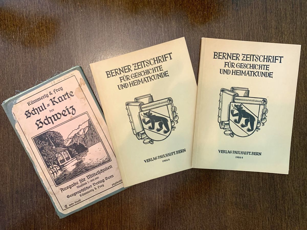 Cartine & Atlanti: Berner Zeitschrift Geschichte Heimatkunde – Usato da Wallisellen venduto da Died 2