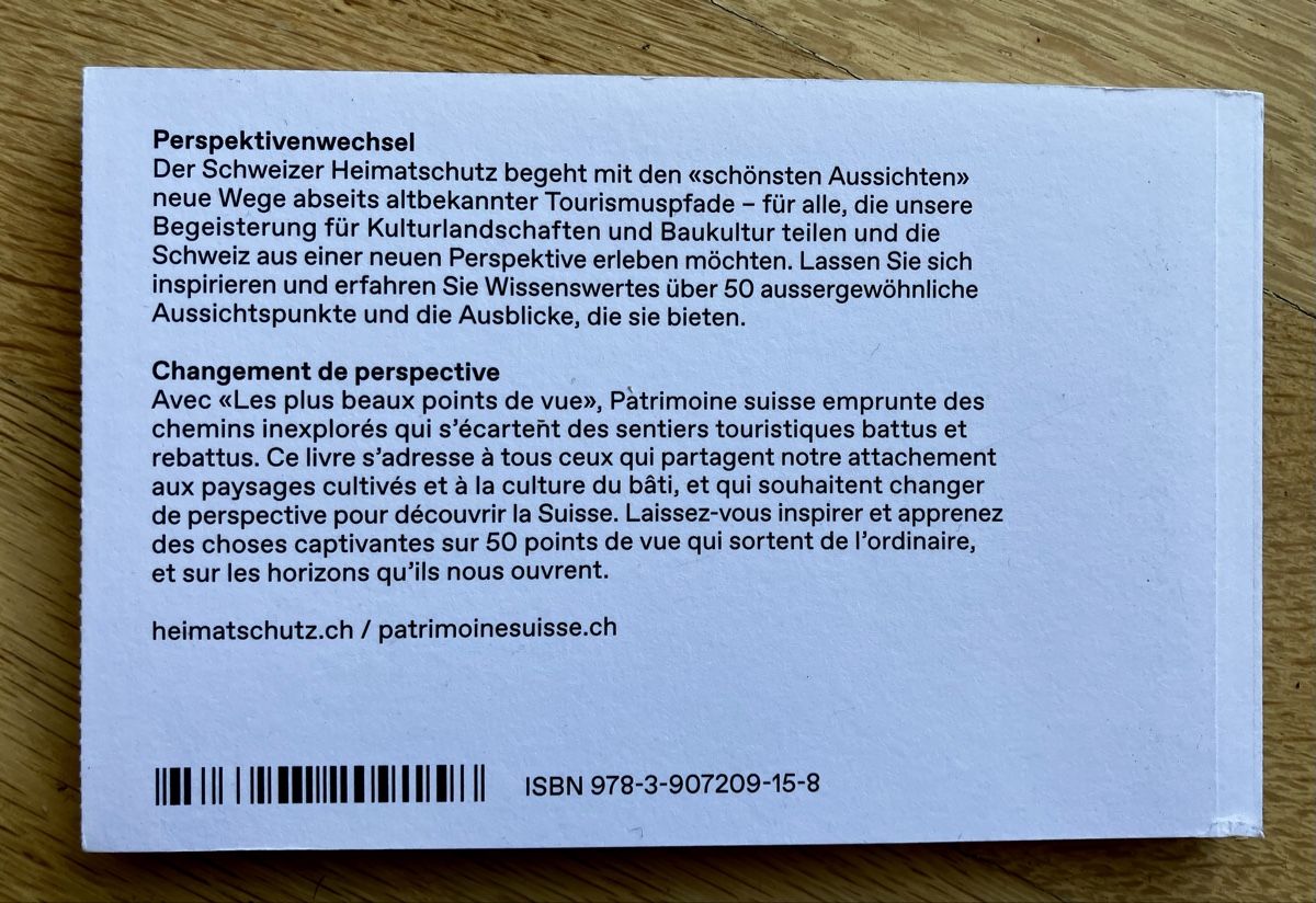 Libri: Die schönsten Aussichten – Nuovo (secondo la descrizione) da Buchs AG venduto da Allerleis 1