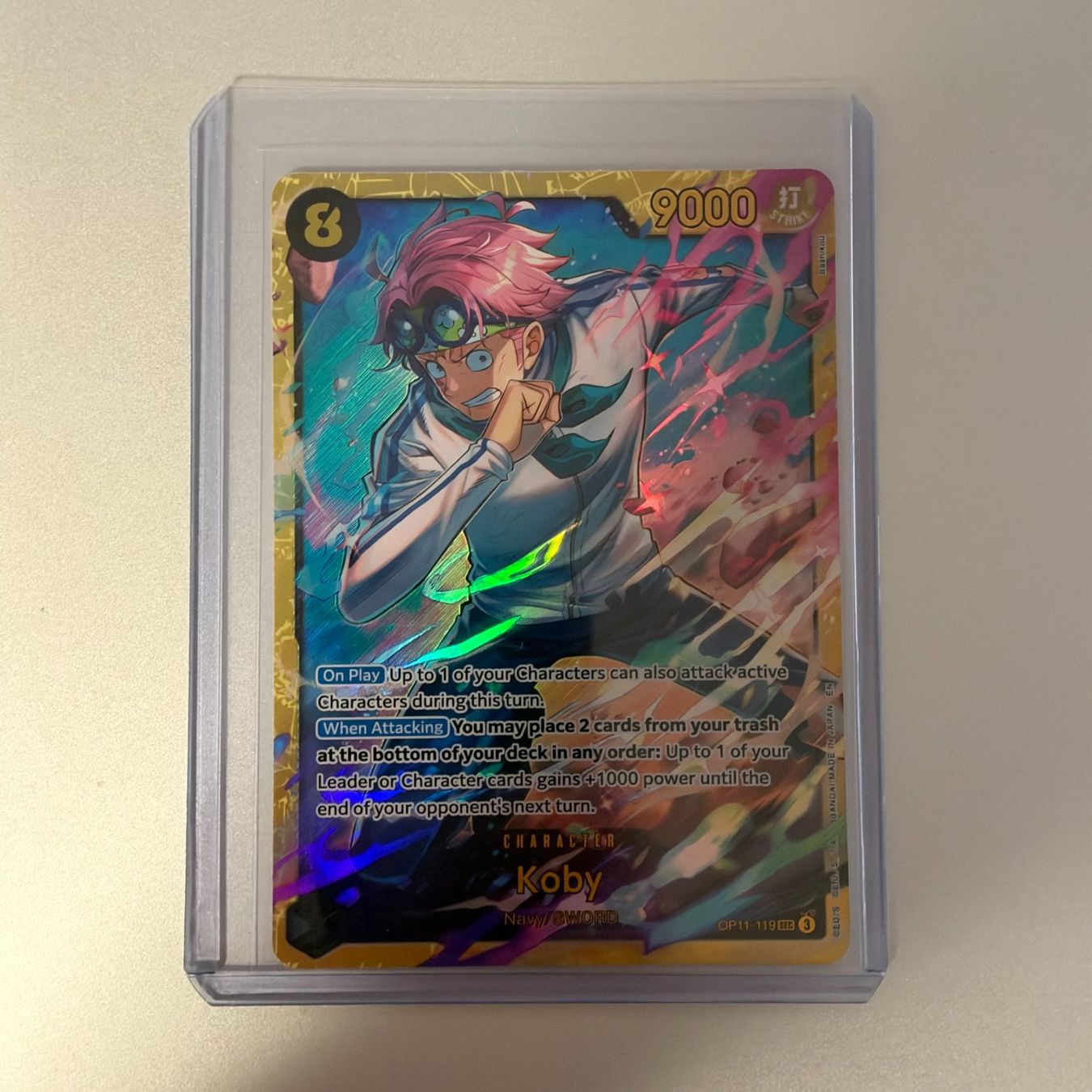 Bandai Cartes à collectionner: Koby - OP11-119 SEC EN – D'occasion à Spreitenbach par Alby_