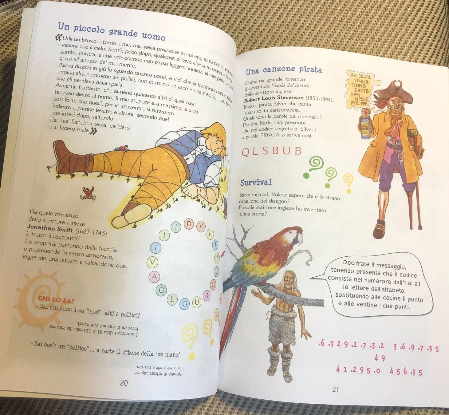 Livres: Libro enigmistica italiano per ragazzi – D'occasion à Belp par winnie2001 2