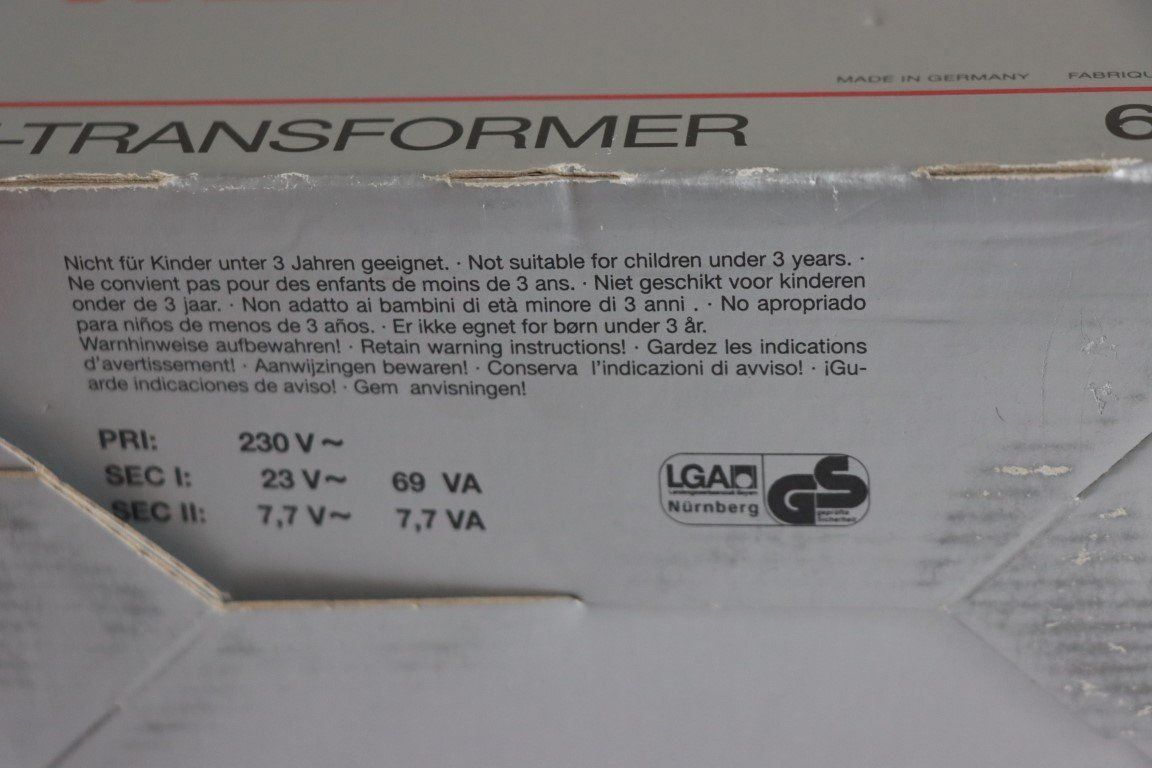 Fleischmann Elettronica: FMZ Trafo (3108-3109) – Nuovo e nell'imballaggio originale da Bäriswil BE venduto da WWYN-Liquidationen 2