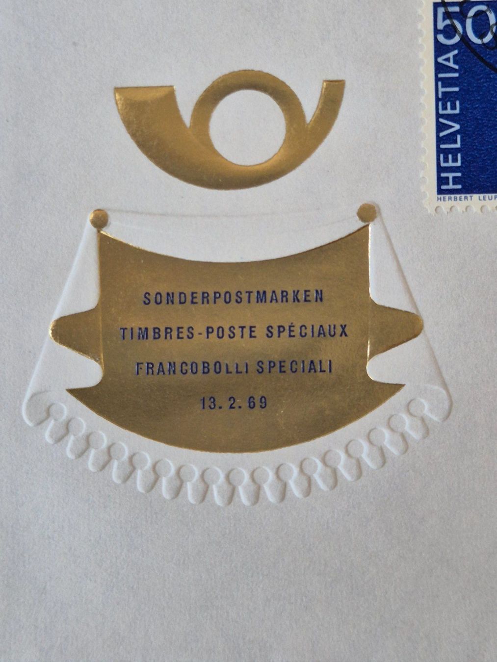 Tutti i francobolli: Ersttagsbrief Sonderpostmarken 13.2.69 – Usato da Seewen SZ venduto da SuperpumaDisplayTeam 1