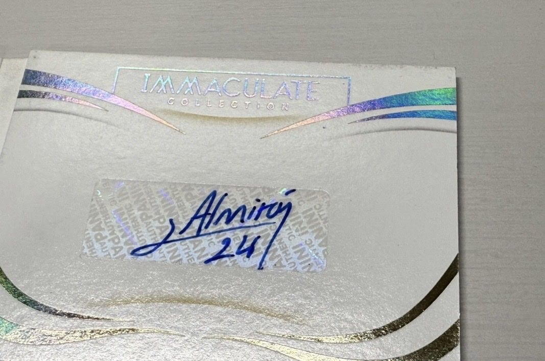 Panini Sammelbilder & Trading cards: Miguel Almirón Immaculate Match-Worn Patch Auto Booklet – Neu (gemäss Beschreibung) aus Affoltern am Albis von andy1896 2