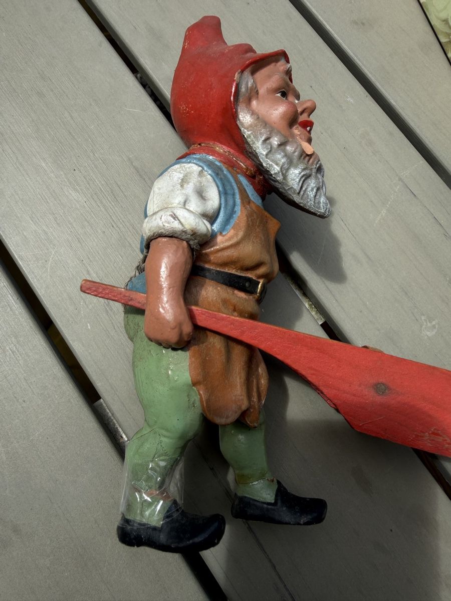 Statuette: Antiker Zwerg mit Schubkarre – Usato da Pfäffikon ZH venduto da lenaviktoria 4