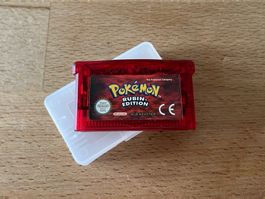 Pokemon Rubin Edition, Game Boy Advance GBA neue Batterie DE