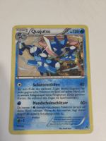 Pokémon Karte Quajutsu 40/122 Holo gebrauchter Zustand