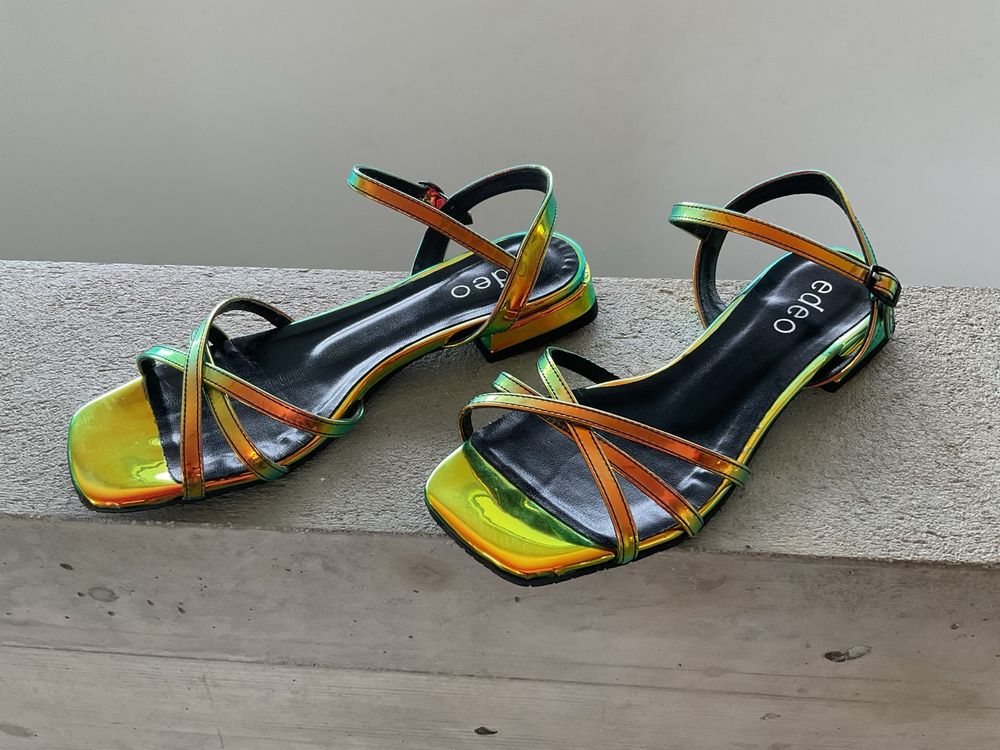Sandales Masai En Cuir Véritable - Pointure 38 Noir - Style Ethnique Et Confortable