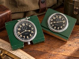 2 HELVETIA Militär-Uhren – Artilleriewerke 1940er