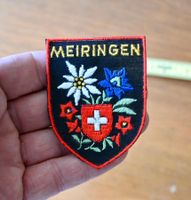 VINTAGE Badge MEIRINGEN -  ST. GALLER STICKEREI