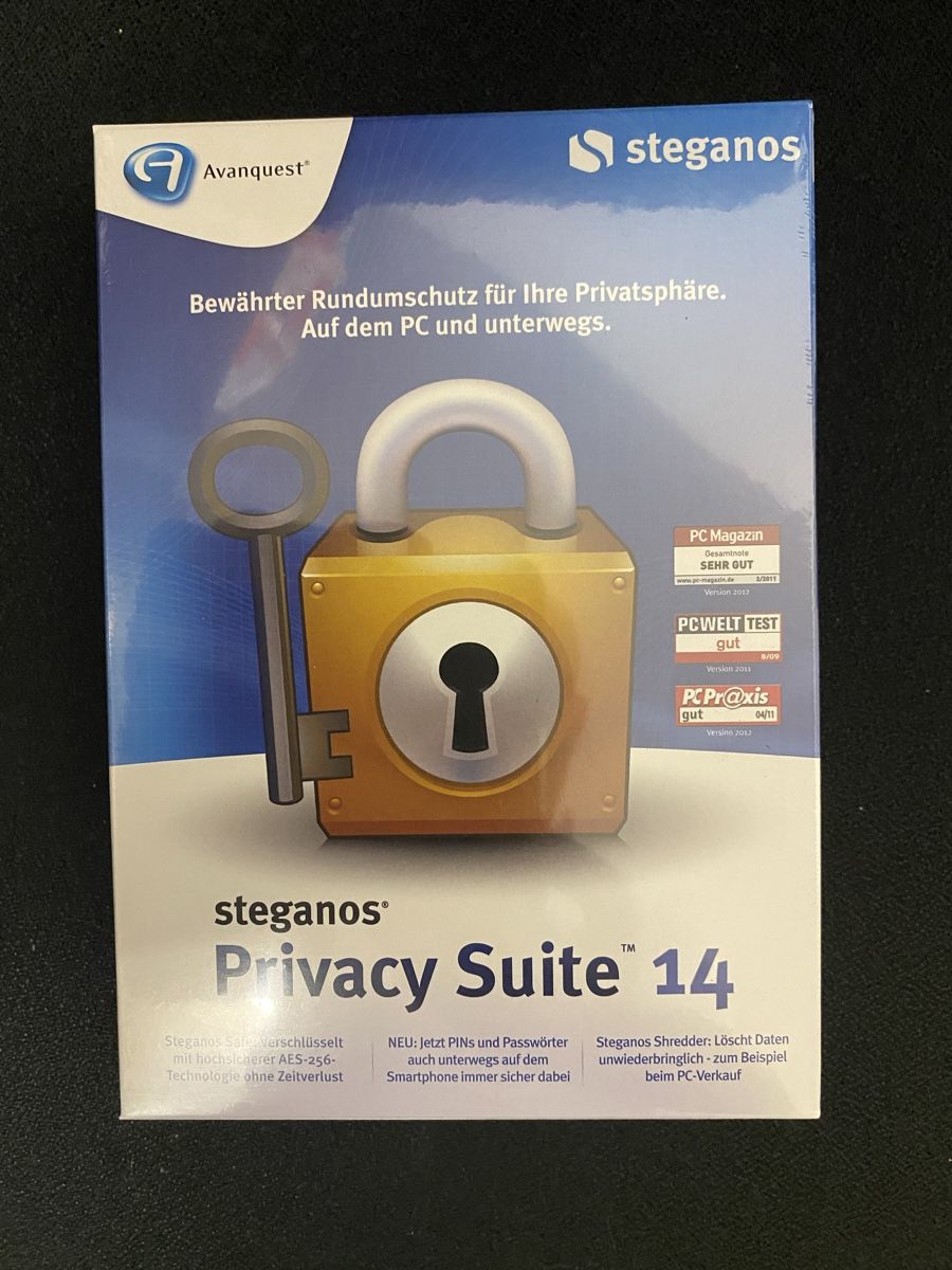 Software: Steganos Privacy Suite 14 - Virenschutz! – Nuovo e nell'imballaggio originale da Basel venduto da spider-loc