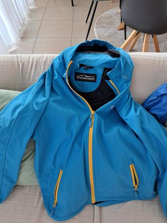 Weissenstein Outdoor Jacke Blau Groesse 152 guter Zustand