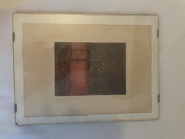 Original Gemälde von schweizer Künstler Max Büsser 1981