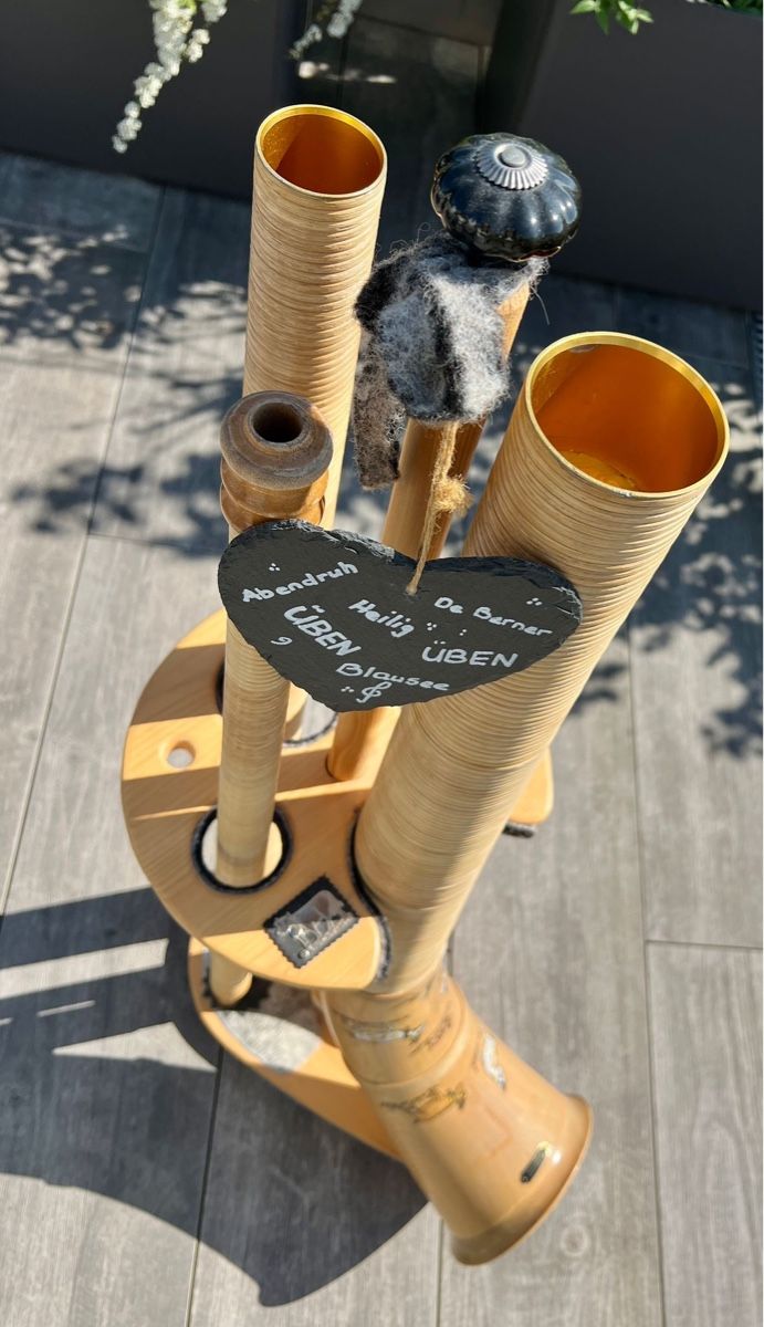 Strumenti musicali: Alphorn Kolleger mit Tasche – Usato da Domat/Ems venduto da gian1984