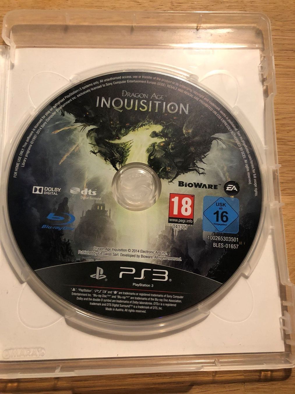 Sony Giochi: Dragon Age Inquisition für Ps3 – Usato da Kestenholz venduto da Inna09 2