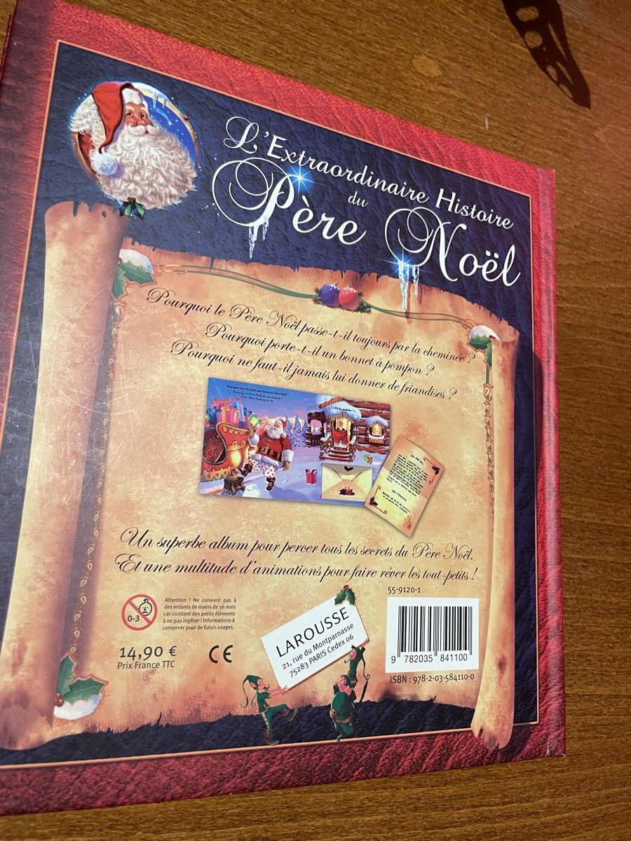 Libri: Livre interactif de Noël ⭐️ – Usato da St-Légier-Chiésaz venduto da Athenae 3