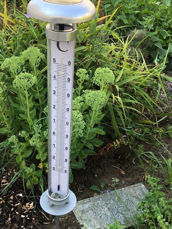 SolarGartenThermometer Kaufen auf Ricardo