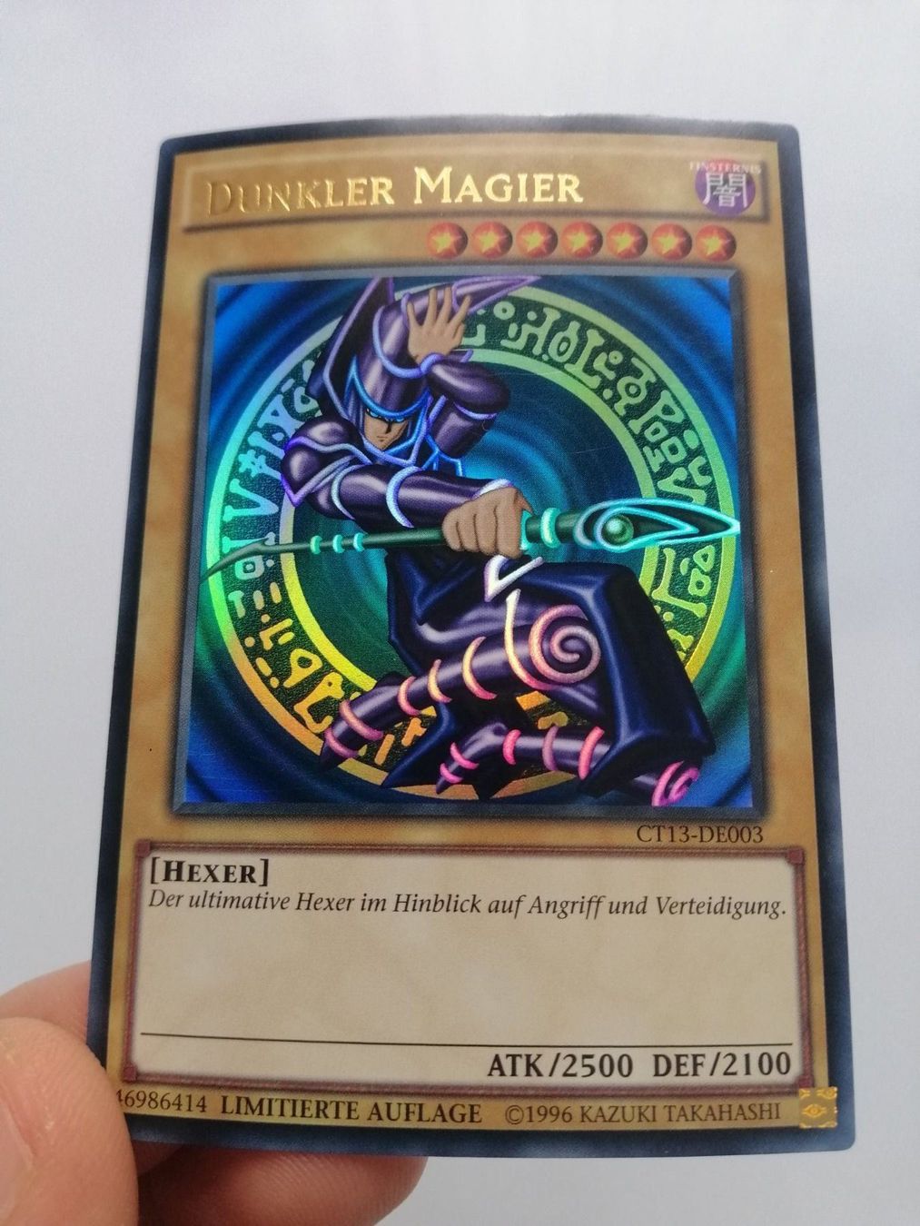 Yugioh Carte collezionabili: Dunkler Magier Ultra-Rare Mint – Nuovo (secondo la descrizione) da Boswil venduto da ShoppingCenterCity 4