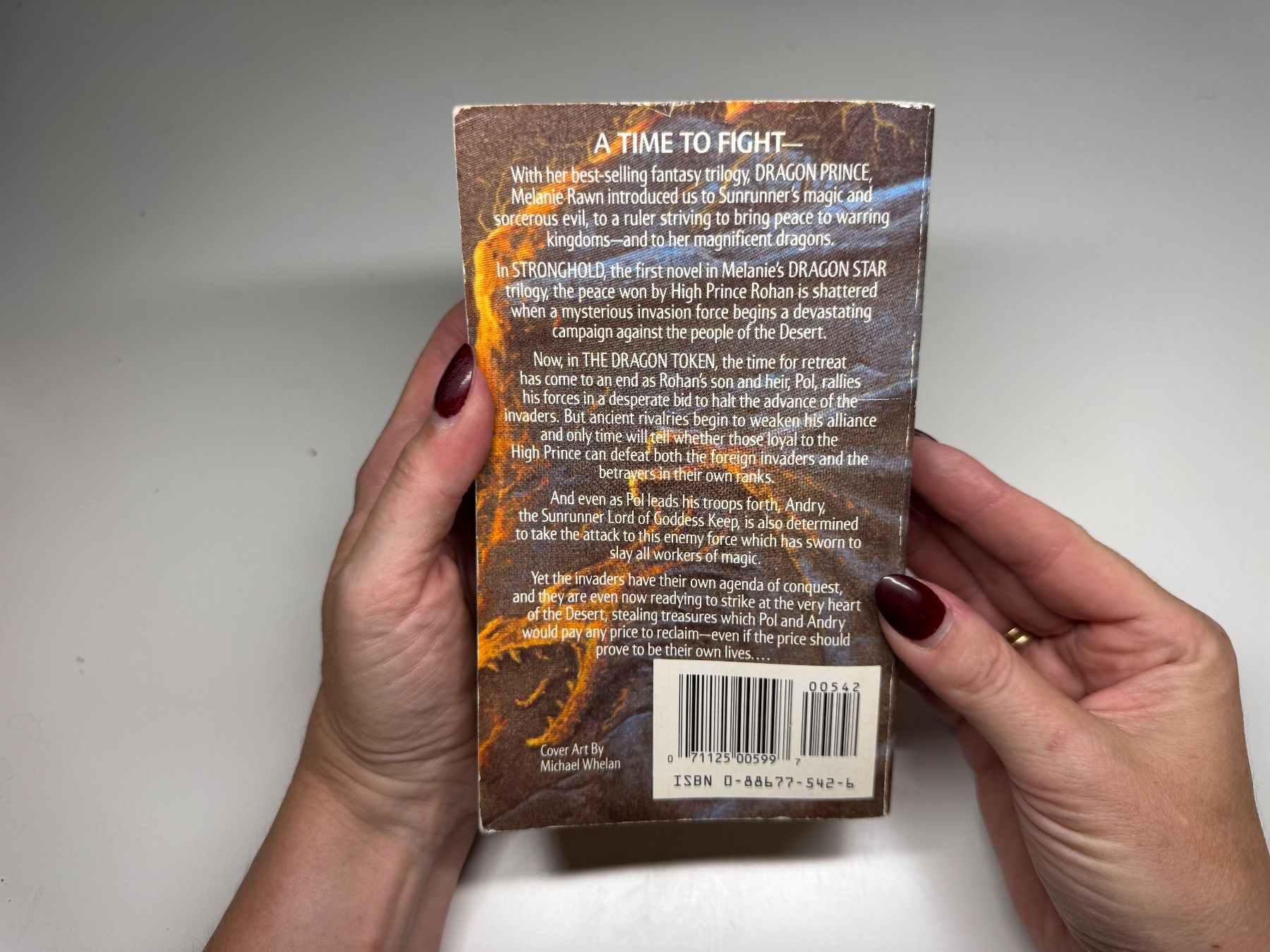 Libri: NOVEL: Melanie Rawn, The dragon token – Usato da Grosswangen venduto da English_books 9
