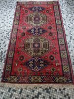 Schöner handgeknüpfter Kazak Orientteppich Vintage 115x192
