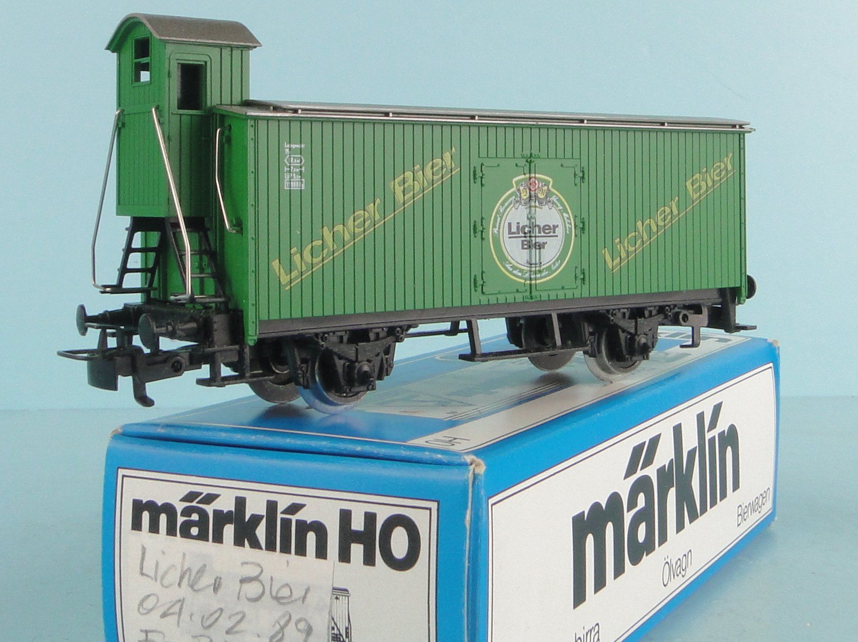 Märklin Modellini di ferrovie: Märklin Licher Bier Brauerei – Usato da Bülach venduto da cann11