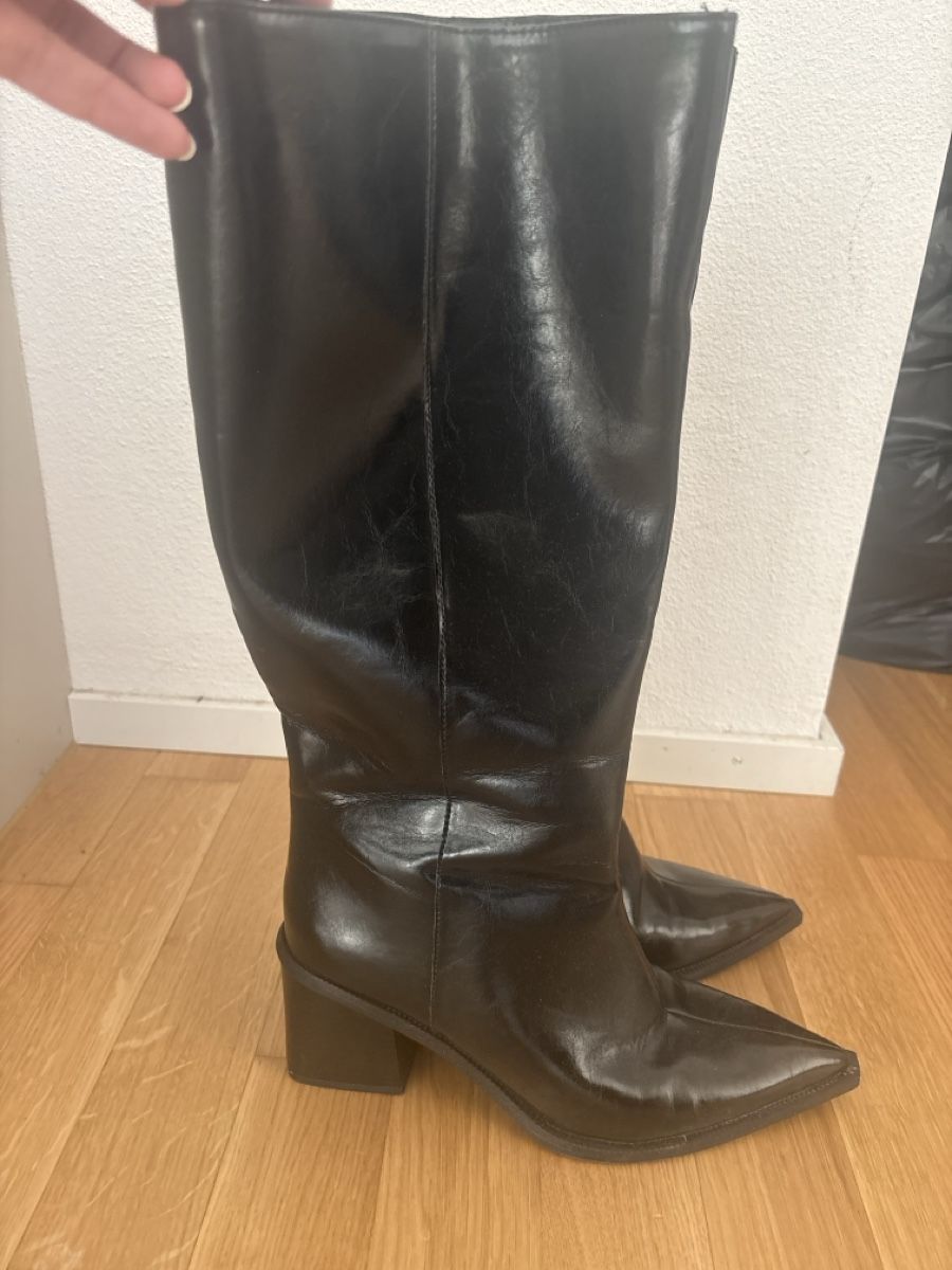 Zara Scarpe da donna: Stiefel Zara schwarz spitz  – Nuovo (secondo la descrizione) da Killwangen venduto da car_fbm7 1