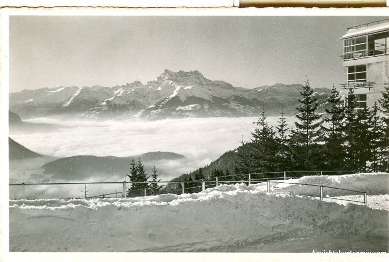 Cartoline postali: Leysin+ 1958 – Usato da Emmenbrücke venduto da teestube
