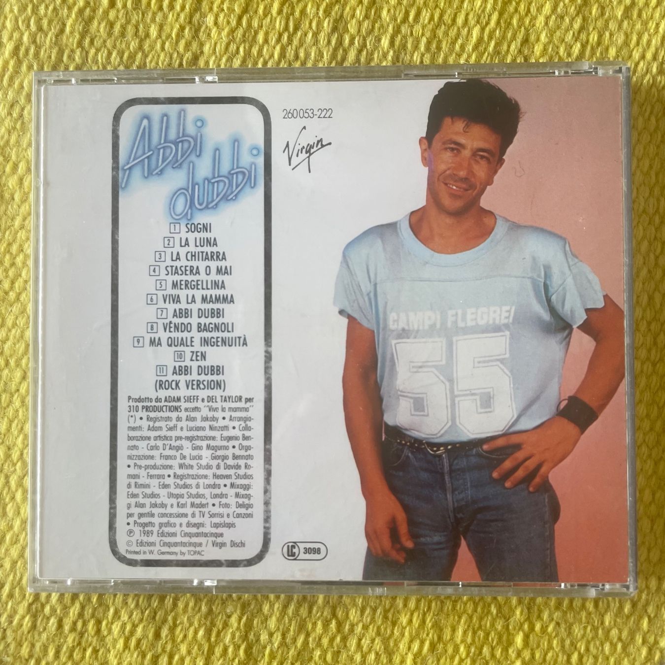CD: EDOARDO BENNATO-ABBI DUBBI – Usato da Rorschacherberg venduto da CD-Roli 1