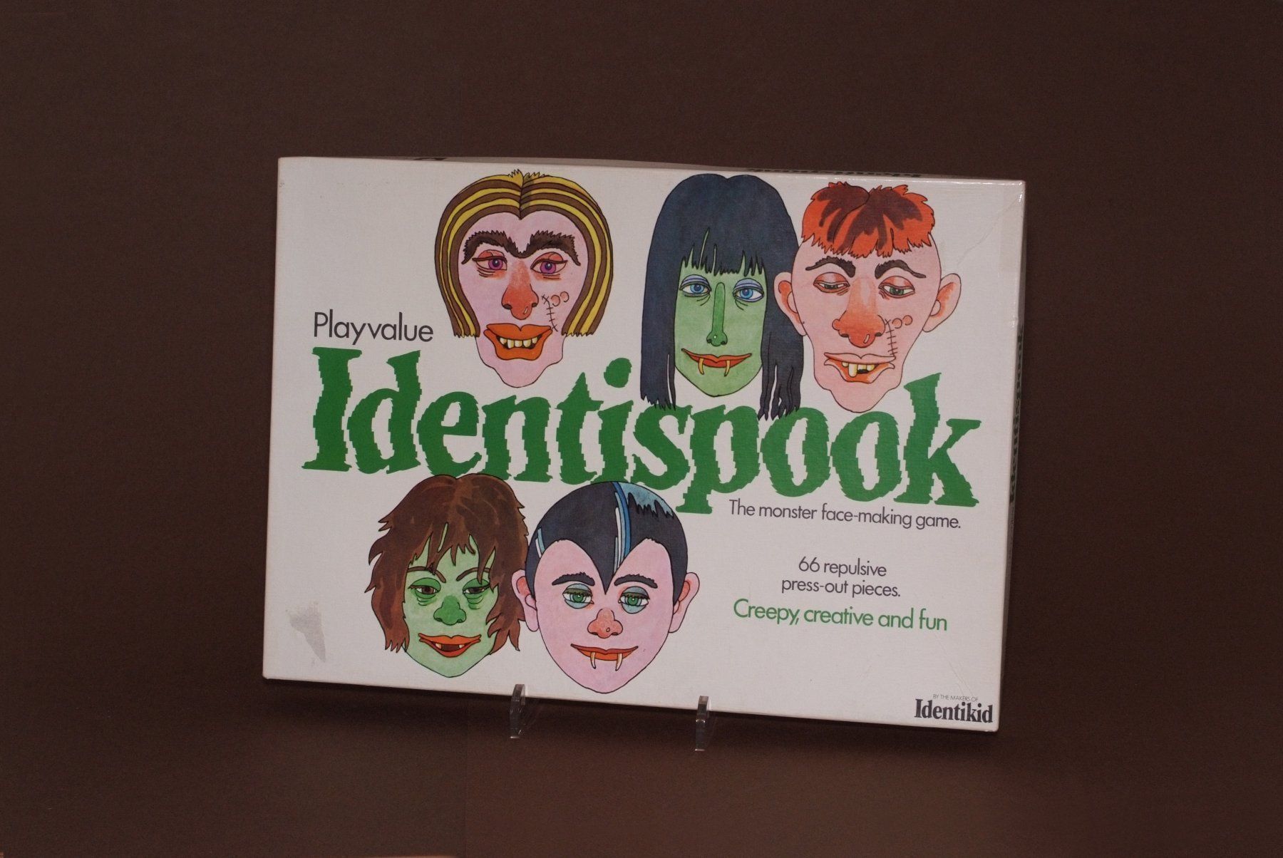 Spiele: Vintage Horror Spiel Identispook 1969 #Dracula #Frankenstein – Gebraucht aus Aarau von Pearlz 1
