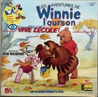 WINNIE L'OURSON, VIVE L'ECOLE