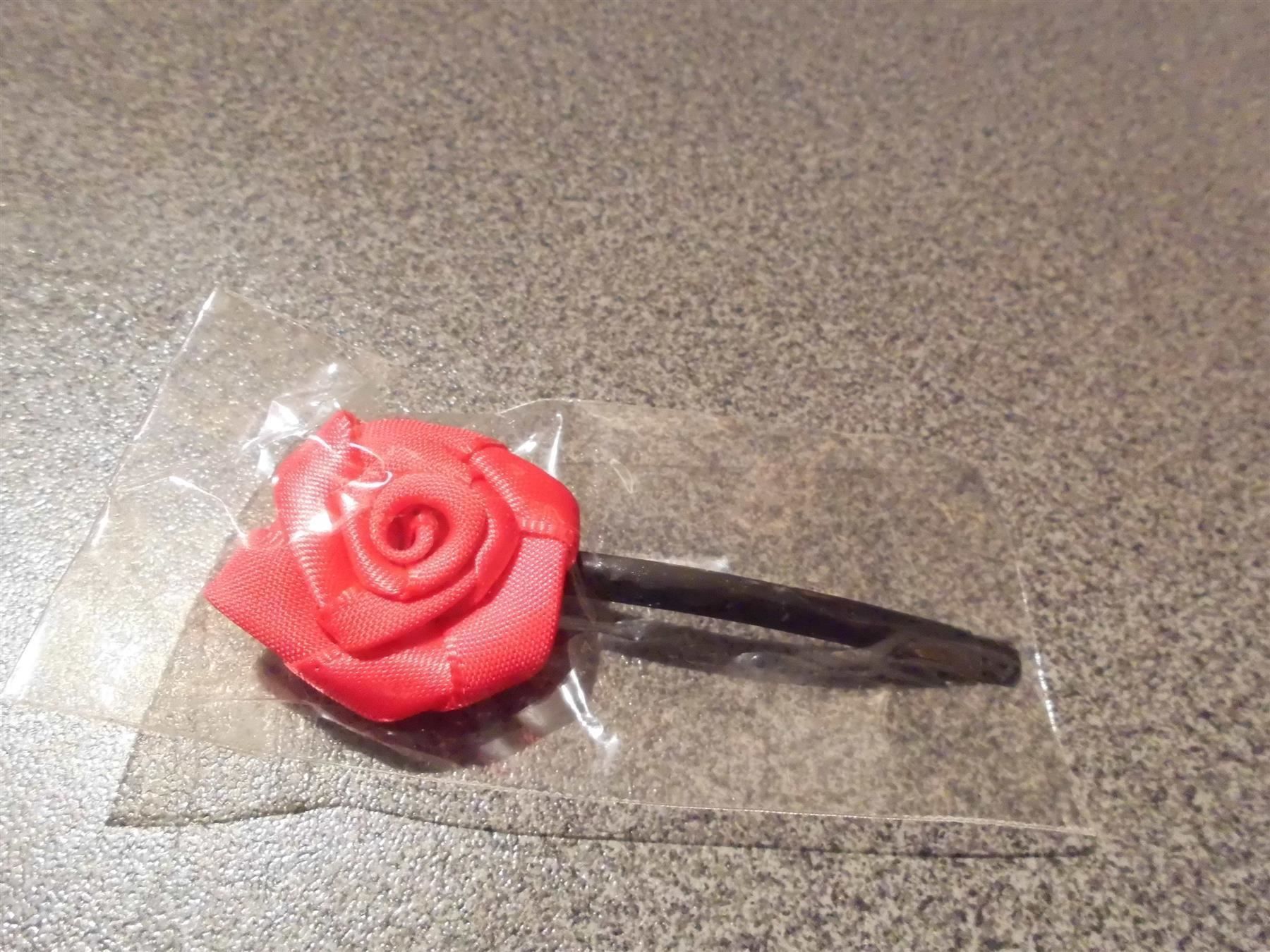 Haarschmuck: Haarspange Rose, pink – Neu (gemäss Beschreibung) aus Zürich von abraxas1291