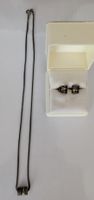 Silberschmuck Set Anhänger und Ohrstecker 925