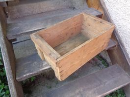 Holzkiste mit Griff Werkzeugkiste