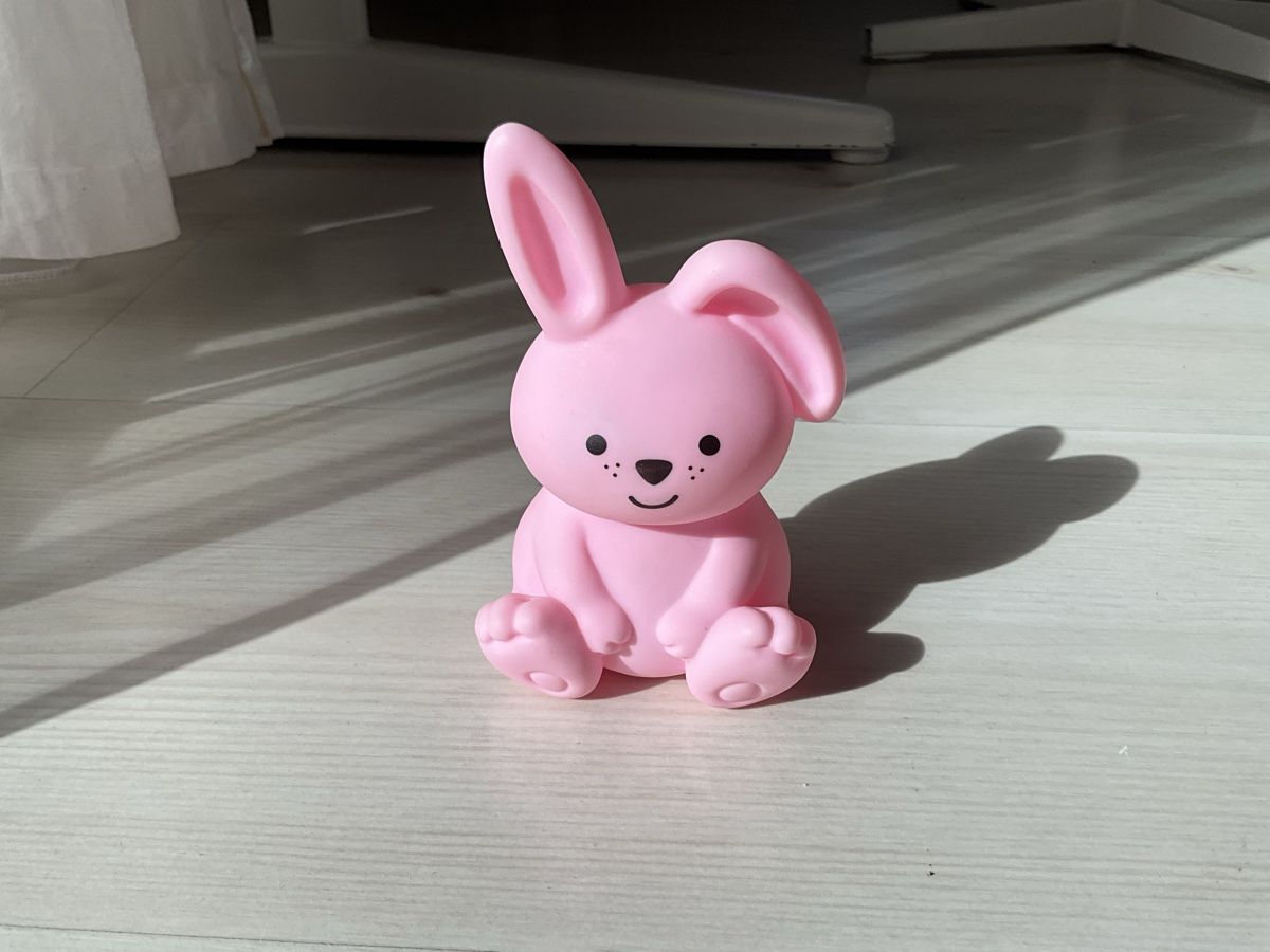 Lampade: Nachtlicht Kinder HASE rosa – Usato da Oberhof venduto da Hibrzel