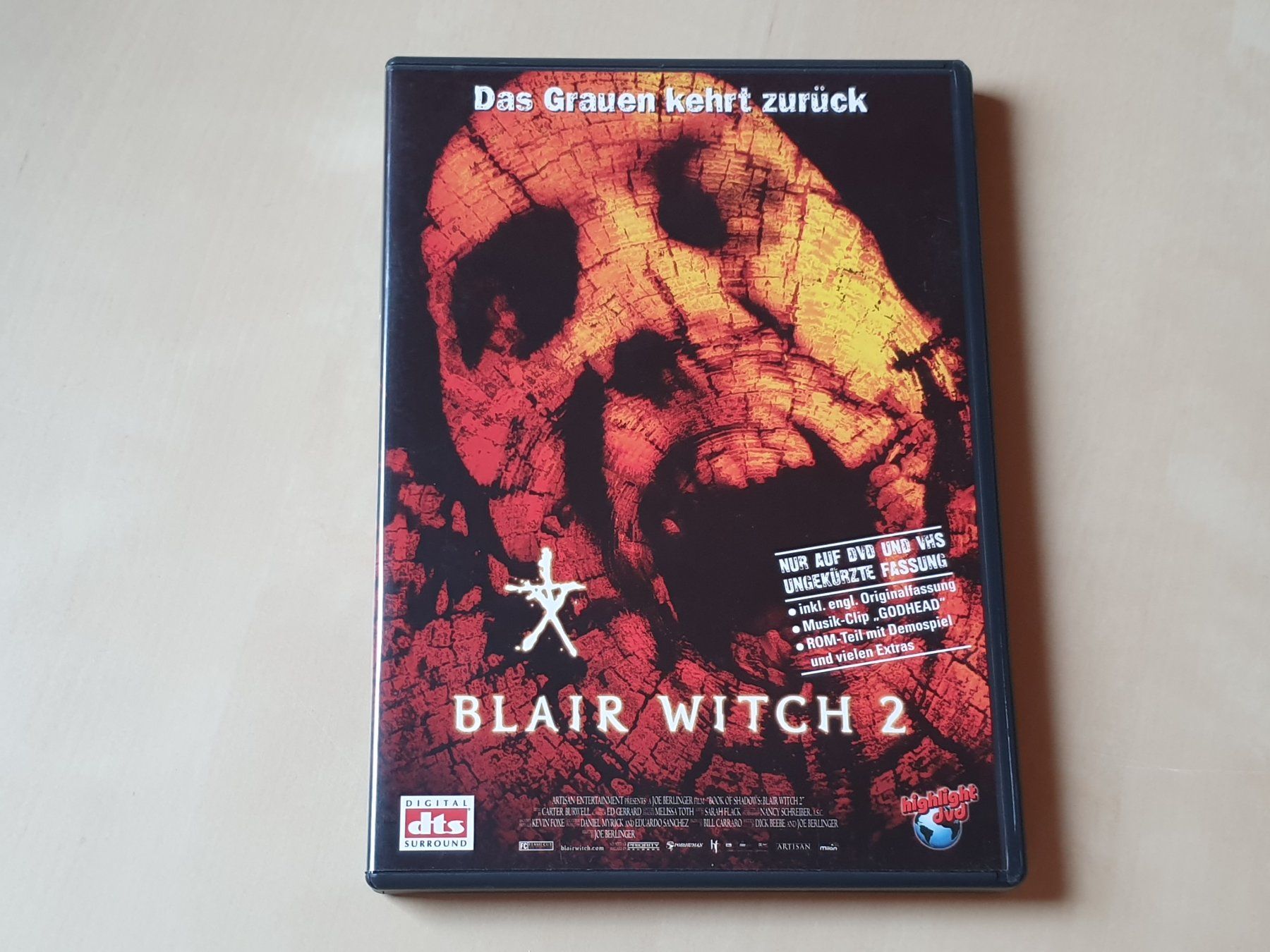 Alle DVDs: Blair Witch 2 – Gebraucht aus Stansstad von collectorsshop