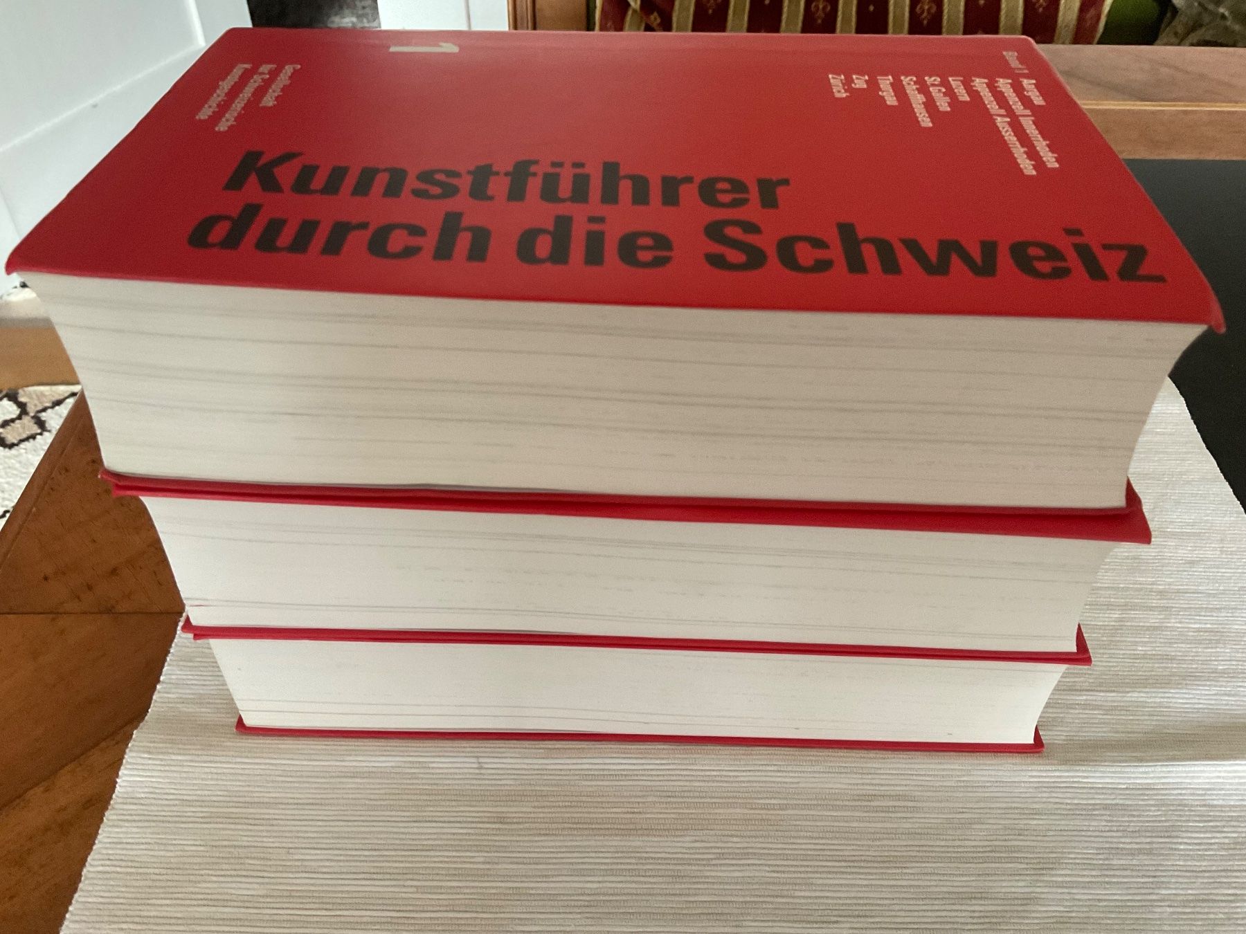 Libri: 3 Bände Kunstführer durch die Schweiz. – Usato da Zürich venduto da Tolima194 4