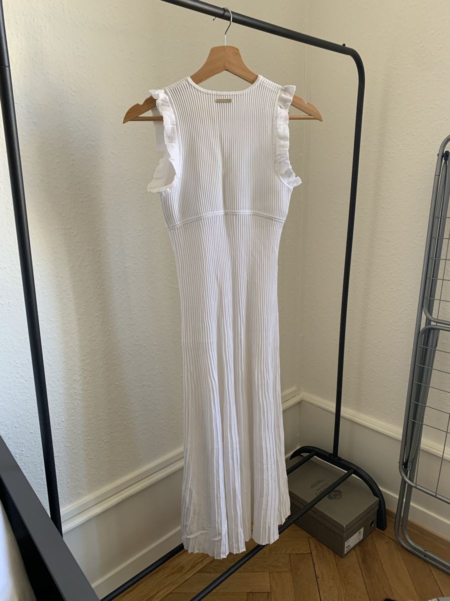 Michael Kors Vestiti: Robe blanche effet plissé Michael Kors – Nuovo e nell'imballaggio originale da Genève venduto da rez_c6c6 4