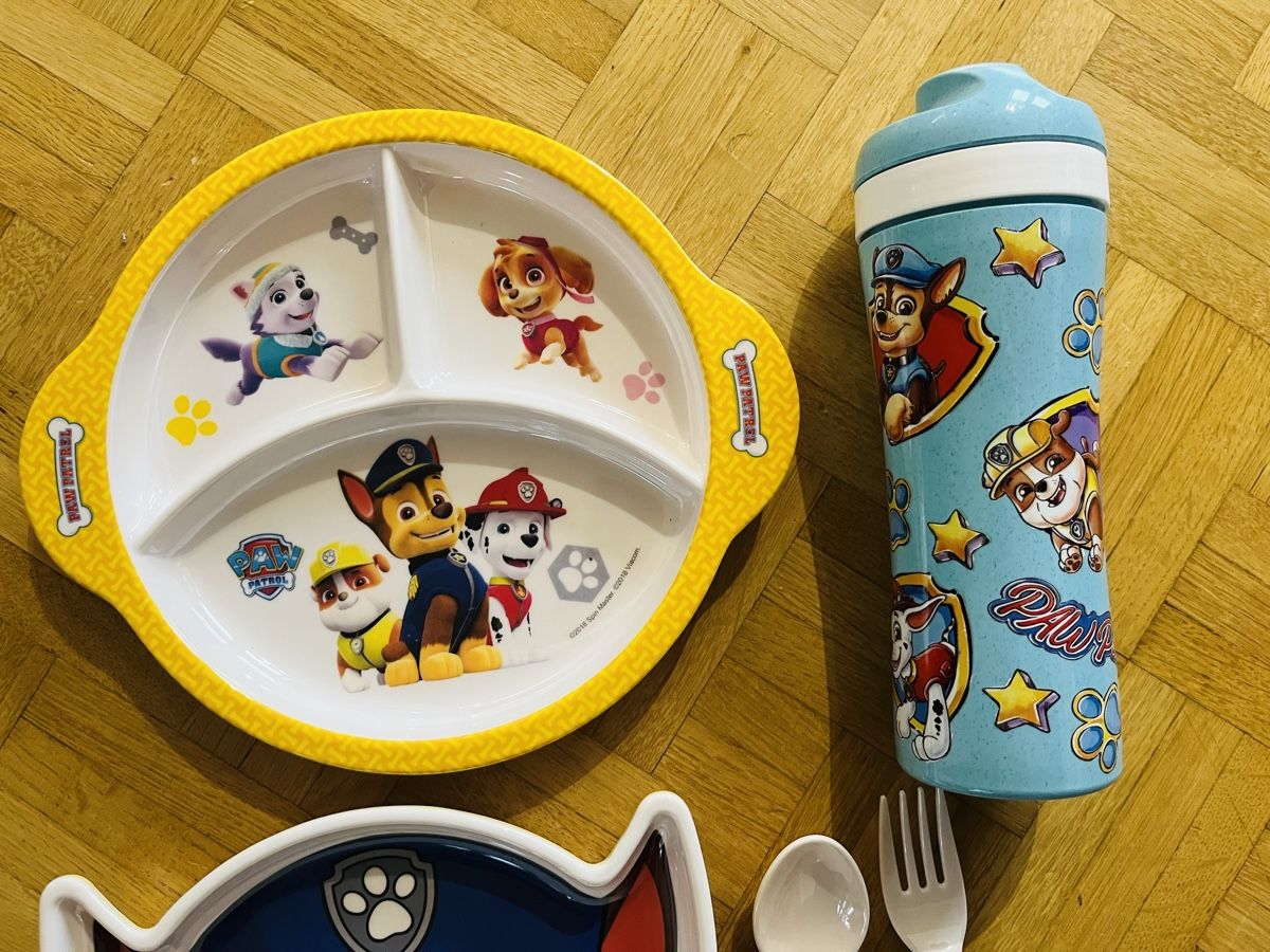 Geschirrsets: Paw Patrol Kinder Teller & Besteck Set – Neu (gemäss Beschreibung) aus Frauenfeld von Repsol_Vani 1