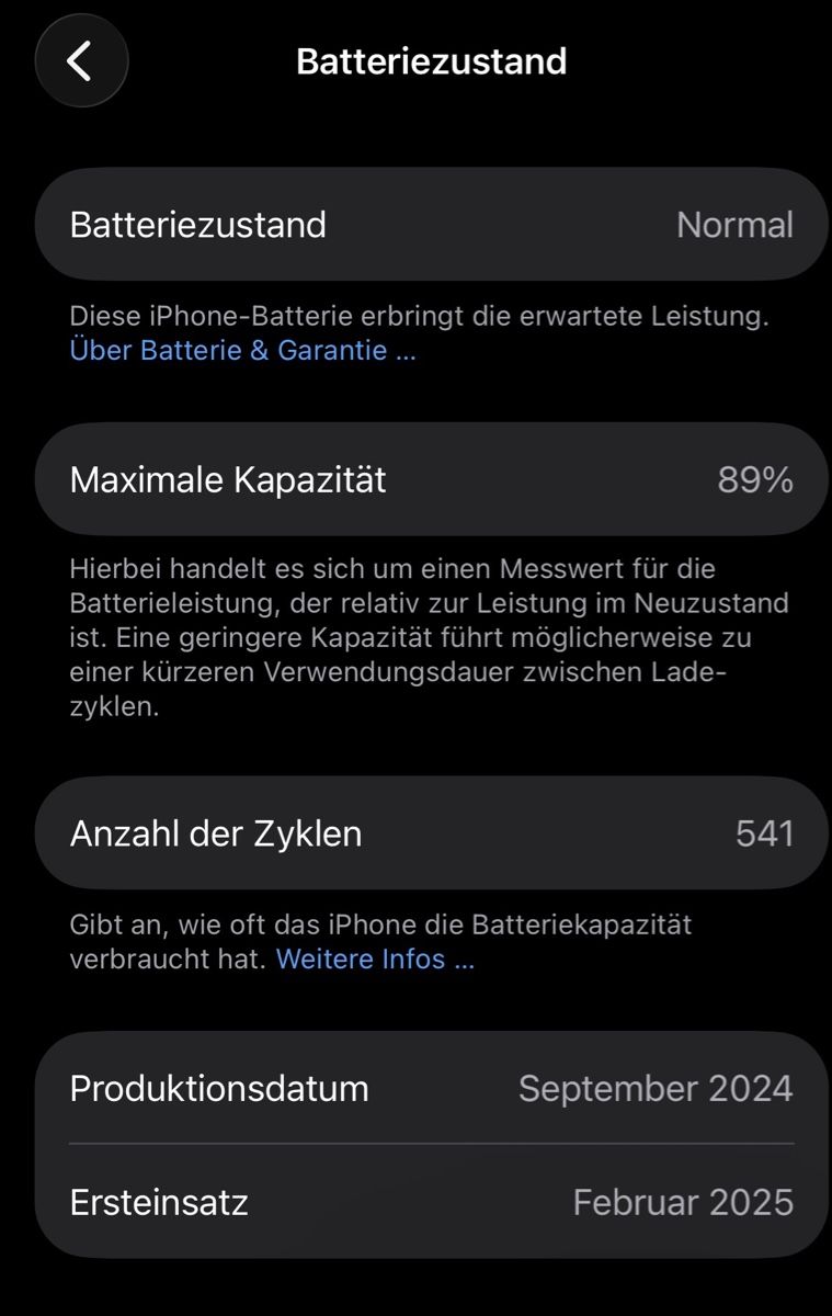 Apple Handys / Smartphones: iPhone 16 pro, White Titanium, 128 GB – Gebraucht aus Cham von kuhnaguero 1