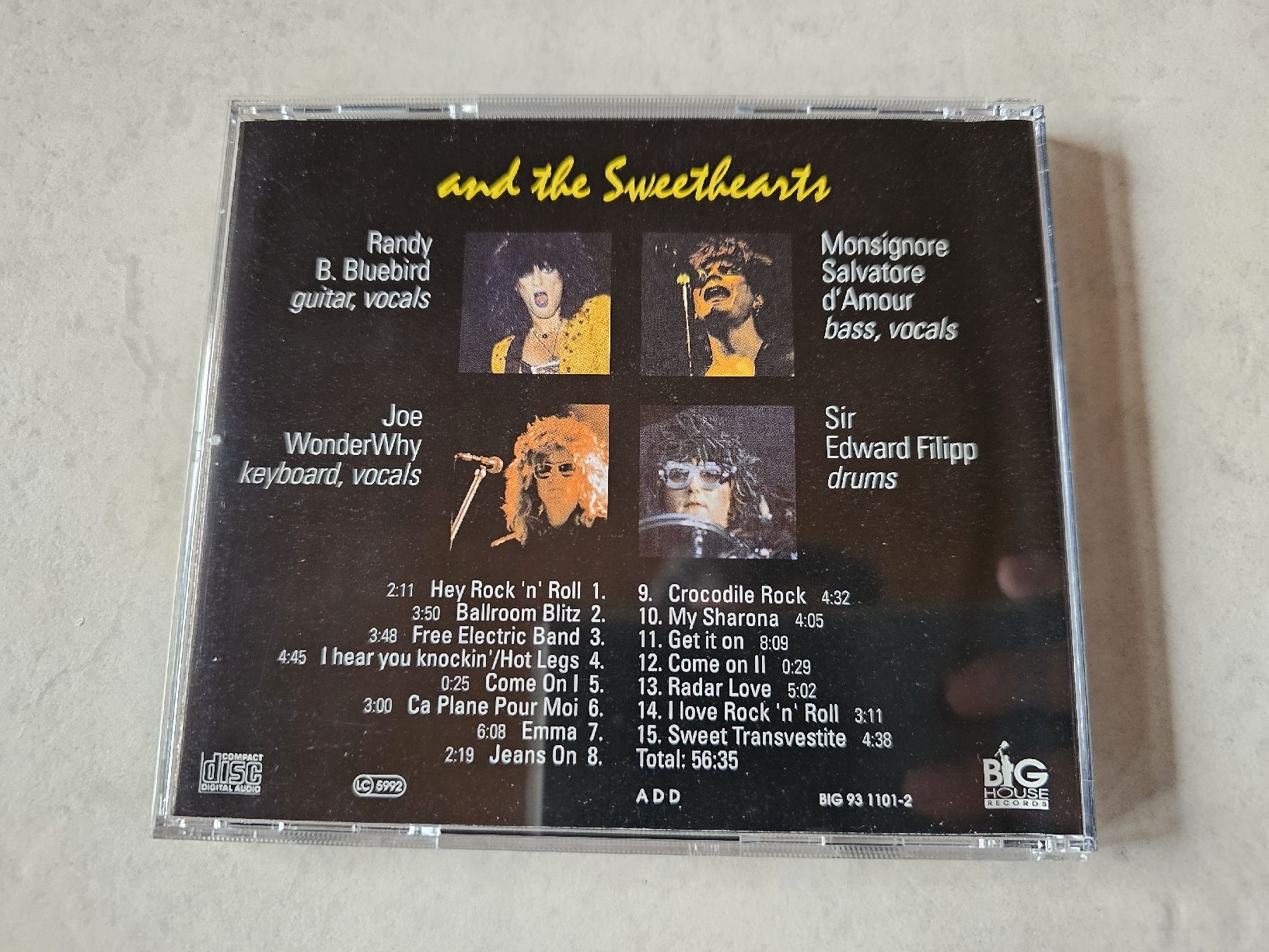 CDs: Sweety Glitter  -  LIVE / Come On Come On – D'occasion à Schneisingen par backstore24 1