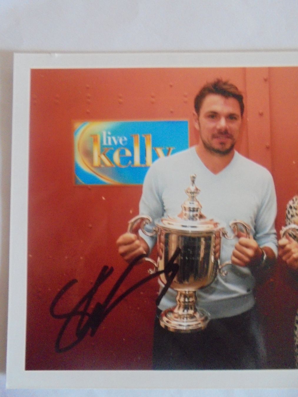 Autografi: US Open 2016, rare autographe vainqueurs Wawrinka + Kerber – Usato da Eclépens venduto da Consuelo 2