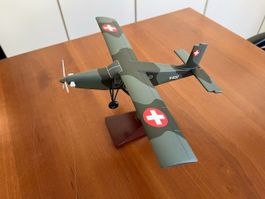 Modellino Pilatus PC-6: Special Edition Swiss Air Force