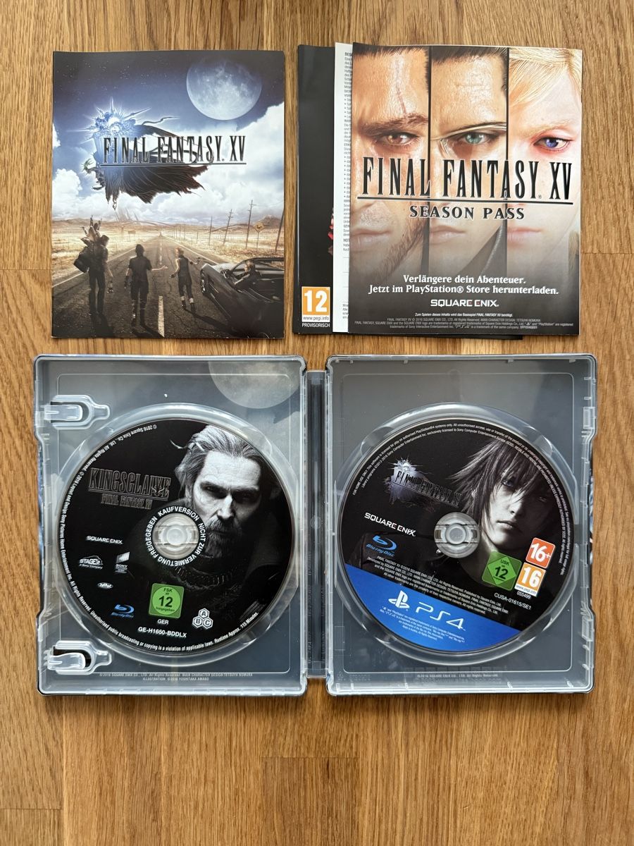 Sony Spiele: Final Fantasy XV Steelbook Edition Ps4 – Gebraucht aus Thundorf von Espressolungo 2