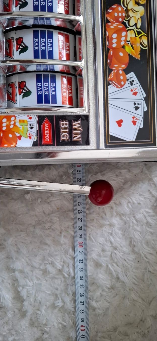 Slot Machine: Geld-Spielautomat Einarmiger Bandit Spardose – Nuovo (secondo la descrizione) da Basel venduto da Dawid1713 5