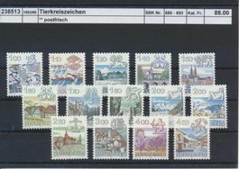1982/86 "Tierkreiszeichen", ** postfrisch