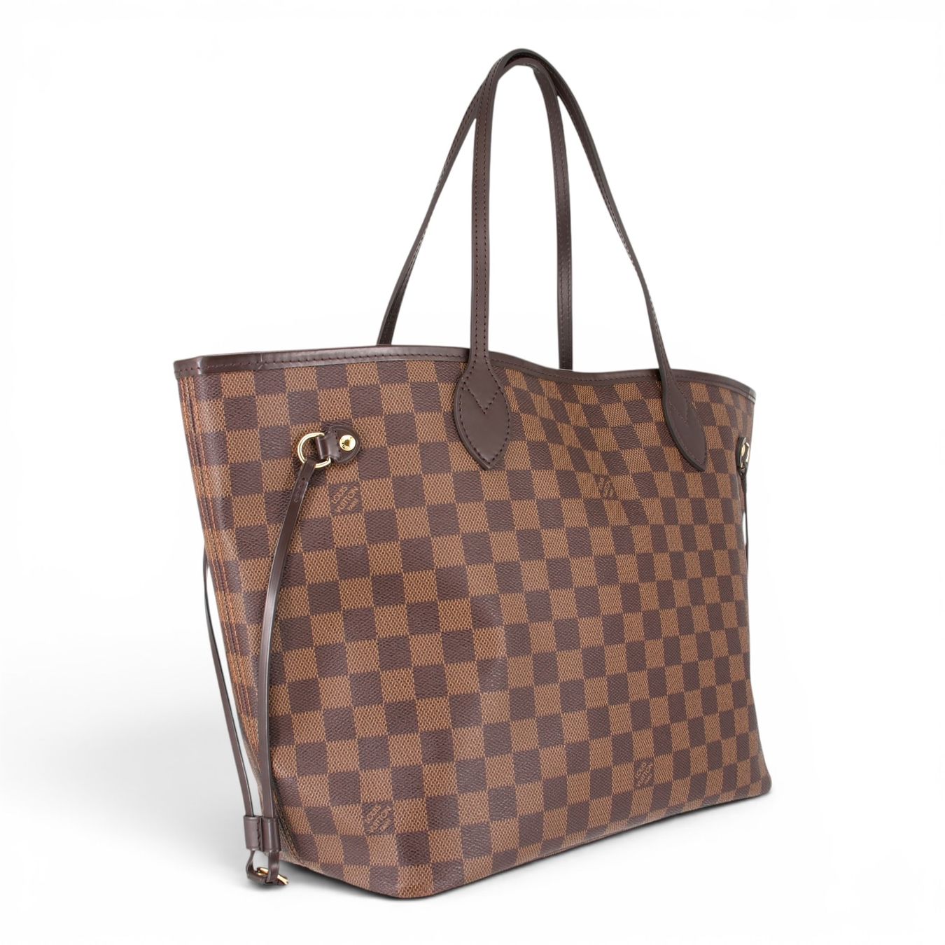 Louis Vuitton Borse da donna: Louis Vuitton Neverfull MM Damier ebène – Usato da Binningen venduto da Designerlabels 2